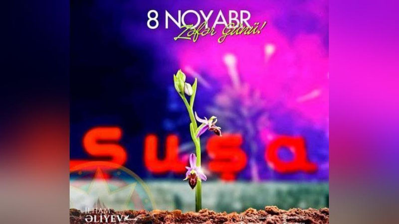 'Қорабоғ муҳорабаси: 8 ноябрь - Озарбайжонда Ғалаба куни сифатида нишонланмоқда'ning rasmi