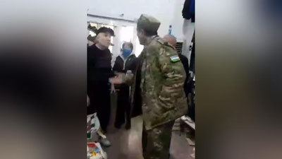 Изрображение 'Минобороны взяло под контроль ситуацию с поведением главы Алмалыкского военкомата'