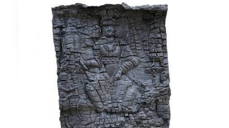 'Самарқанддаги Кофирқалъадан топилган, VIII асрга оид ноёб ўймакор паннони реставрация қилиш ишлари якунланди'ning rasmi