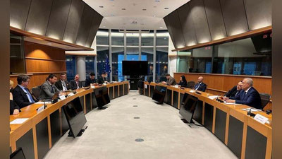 Изрображение 'Спецпредставитель Президента Узбекистана по Афганистану принял участие в брифингах в Брюсселе'