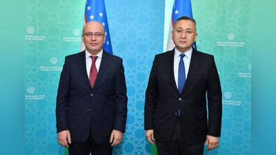 'Ўзбекистон ТИВ ўринбосари Қирғизистон Хавфсизлик кенгаши раиси ўринбосари билан учрашди'ning rasmi