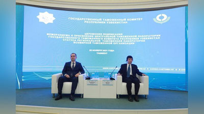 'Ўзбекистонда божхона маъмуриятчилиги ва ташқи савдо фаолиятига кўмаклашишдаги муаммолар ва ривожланиш истиқболлари муҳокама қилинди'ning rasmi