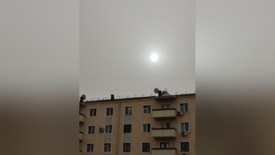 Изрображение 'В Узгидромете не подтвердили появление пыльной бури в Ташкенте'