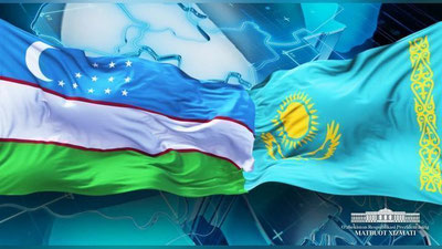 Изрображение 'Глава Узбекистана посетит Казахстан с государственным визитом'