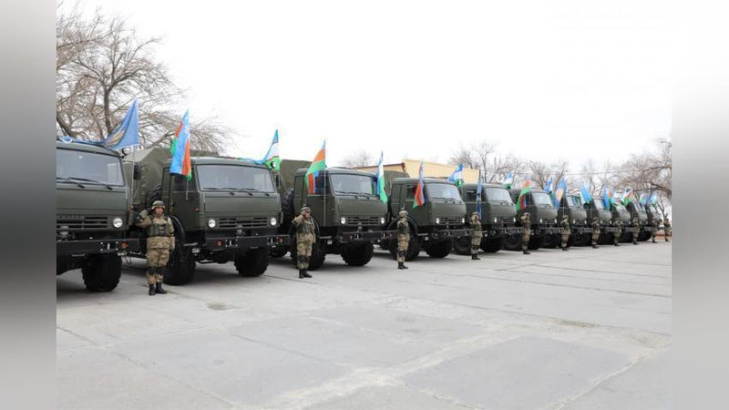 'Нукус гарнизонидаги ҳарбий қисмга янги техникалар топширилди'ning rasmi