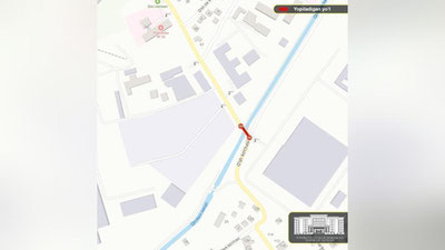 Изрображение 'Из-за закрытия моста в Яшнабадском районе изменен маршрут автобуса №148 (схема)'