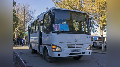 Изрображение 'Открыт новый автобусный маршрут "Вещевой рынок Куйлюк - Чирчик"'