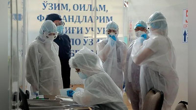 'Коронавирус: Ўзбекистонда касалланишлар сони камайди'ning rasmi