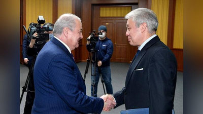 Изрображение 'Глава МИД Узбекистана принял нового директора РАТС ШОС'