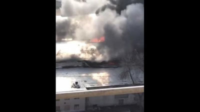 'Чилонзордаги омборхонада катта ёнғин содир бўлди'ning rasmi