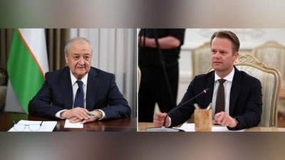 Изрображение 'Глава МИД Узбекистана направил датскому коллеге поздравительное послание'