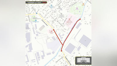 Изрображение 'Часть улицы в Яшнабадском районе закроют до конца марта'