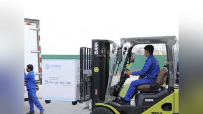 Изрображение 'В Ташкентской области произвели партию из 910 тысяч доз вакцины ZF-UZ-VAC2001'