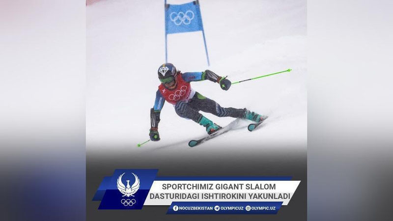 Изрображение 'Комилжон Тухтаев стартовал на Олимпийских играх в Пекине'