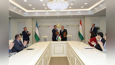 Изрображение 'Узбекистан и Таджикистан подписали 4 документа о сотрудничестве в сфере миграции'