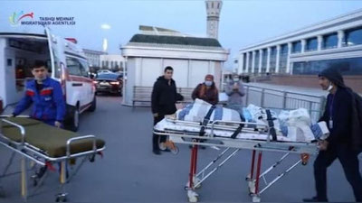 'Россияда баландликдан йиқилиб, оғир тан жароҳати олган афғон Ўзбекистонга келтирилди'ning rasmi