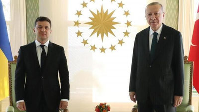 'Эрдўған Зеленскийга ҳамдардлик билдирди'ning rasmi