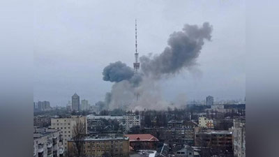 'Киев телеминораси яқинида кучли портлаш содир бўлди'ning rasmi