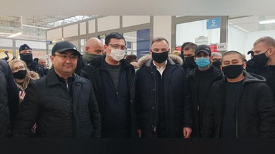 Изрображение 'Польский президент оценил усилия узбекских дипломатов по эвакуации соотечественников'