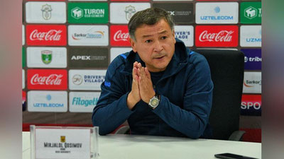 'Миржалол Қосимов "Локомотив"дан учралган мағлубиятга изоҳ берди'ning rasmi