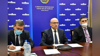 'Ўзбекистон ва Мўғулистон Ташқи ишлар вазирликлари сиёсий маслаҳатлашувининг олтинчи давраси бўлиб ўтди'ning rasmi