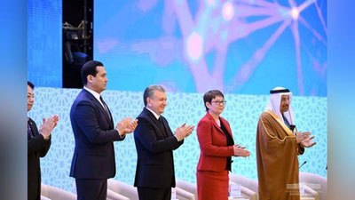 '“Осиё юраги “яшил иқтисодиёт” ва рақамлаштиришга қучоқ очмоқда”. Биринчи Тошкент халқаро инвестиция форуми БАА матбуотида эътироф этилди'ning rasmi