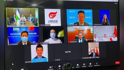 'Хитойлик ҳамкорлар Ўзбекистонга юқумли касалликларни аниқловчи мобил лаборатория тақдим этдилар'ning rasmi