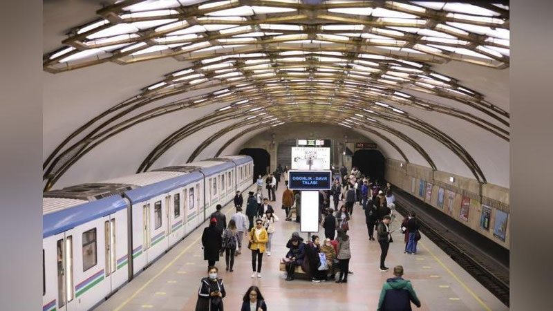 '"Novza" metrosining piyodalar o`tish yo`llarida savdo maydonchalari tiklanadi'ning rasmi