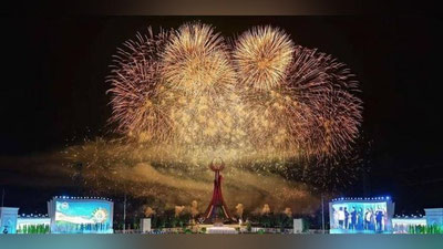 Изрображение 'Для ташкентцев, желающих посмотреть праздничный салют, организованы автобусные маршруты'