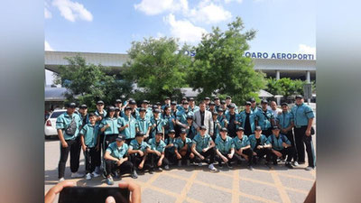 'Ўзбекистон кикбоксингчилари жаҳон кубогида иштирок этиш учун Туркияга жўнаб кетишди'ning rasmi