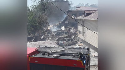 Изрображение 'Взрыв в аптеке Шымкента унес жизни 3-х человек, еще 8 госпитализированы (видео)'