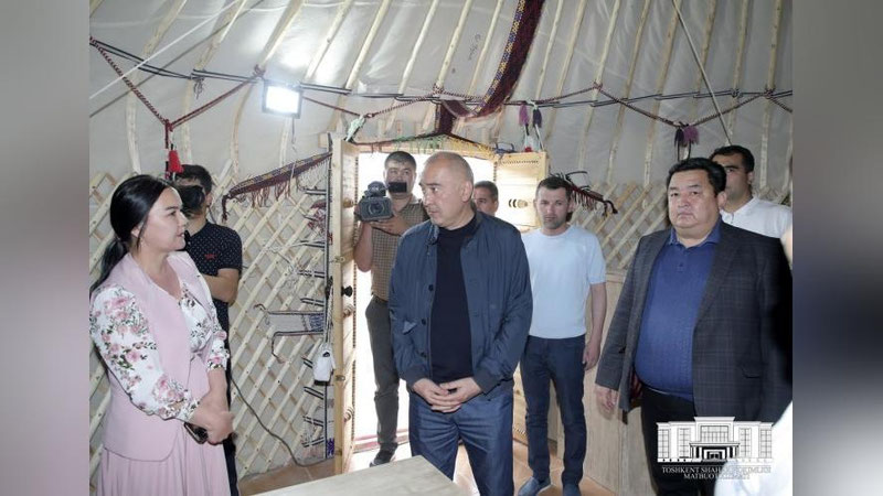 Изрображение 'Хоким Ташкента Жахонгир Артикходжаев побывал с рабочим визитом в Нукусе'