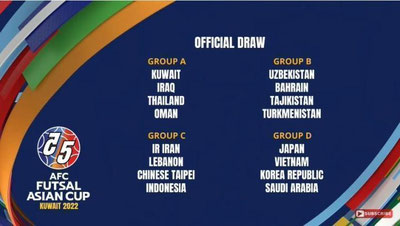 'Футзал бўйича Осиё кубогига қуръа ташланди. Ўзбекистон терма жамоаси рақиблари маълум бўлди'ning rasmi