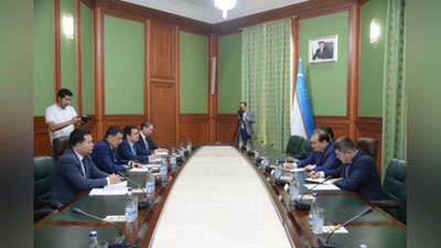 Изрображение 'Генсек Организации тюркских государств принят в МИДе Узбекистана'