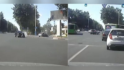 Изрображение 'В Ташкенте водитель "Spark" и "Lacetti" попали в больницу после столкновения'