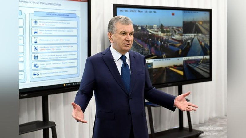 '"Ерусти метроси қуриш тажрибамизда йўқ эди. Биз янги тарих яратаяпмиз" — Мирзиёев Ўзбекистон раҳбари Тошкент ерусти ҳалқа метросининг иккинчи босқичи қурилиши билан танишди'ning rasmi