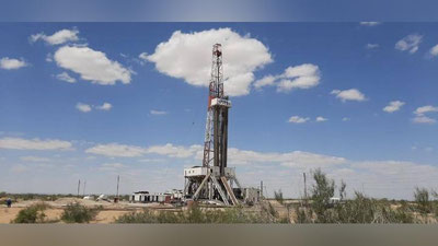 Изрображение '«Узбекнефтегаз»: Получен приток газа на глубине 4154 м из скважины месторождения «Западный Нижний Сургил»'