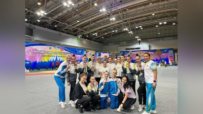 Изрображение 'Еще 6 медалей завоевали узбекские гимнастки на чемпионате Азии'