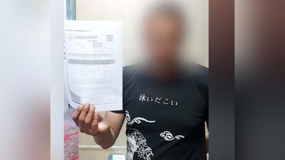 'Россияда иш берувчиларга алданиб, маблағсиз ва пулсиз қолган ўзбекистонлик ватанга олиб келинди'ning rasmi