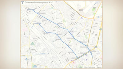 Изрображение 'В Ташкенте открыт новый автобусный маршрут №142'