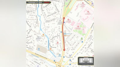 Изрображение 'Участок улицы Ахмада Дониша будет закрыт 29 июля'