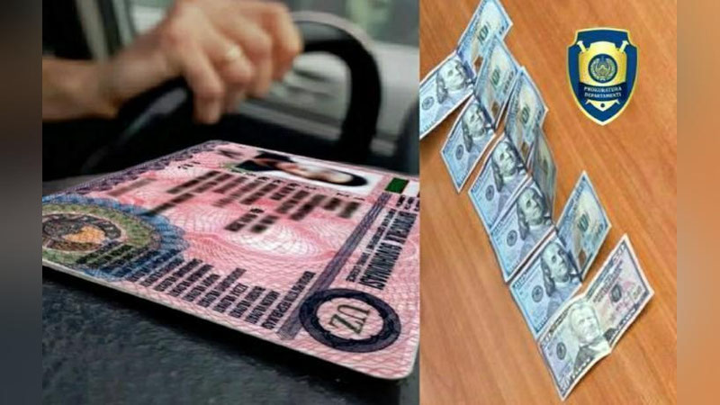 'Андижон ва Бухорода "права"  олиб бериш билан боғлиқ фирибгарлик ҳолатлари фош этилди'ning rasmi