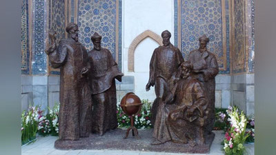 Изрображение 'В Самарканде начался Международный скульптурный симпозиум'