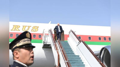 'Belarus prezidenti Aleksandr Lukashenko ham O`zbekistonga etib keldi'ning rasmi