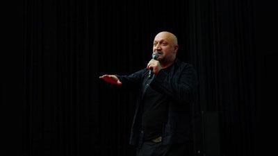 Изрображение 'В Ташкенте прошла встреча с российским актером Гошей Куценко'