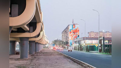Изрображение '"Всемирный день без автомобиля" стартовал с открытия гигантского мурала в Ташкенте'