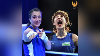 Изрображение 'Женская сборная Узбекистана по боксу завоевала 8 медалей турнира в Болгарии'