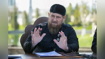 'Checheniston rahbari safarbarlikdan bosh tortganlarga murojaat yo`lladi'ning rasmi