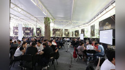 Изрображение 'В Ташкенте стартовал первый в истории Кубок Центральной Азии по игре "Заковат" (фото)'