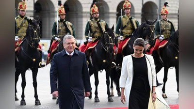 'Shavkat Mirziyoevning Vengriyaga tashrifi doirasida rasmiy kutib olish marosimi bo`lib o`tdi (video)'ning rasmi